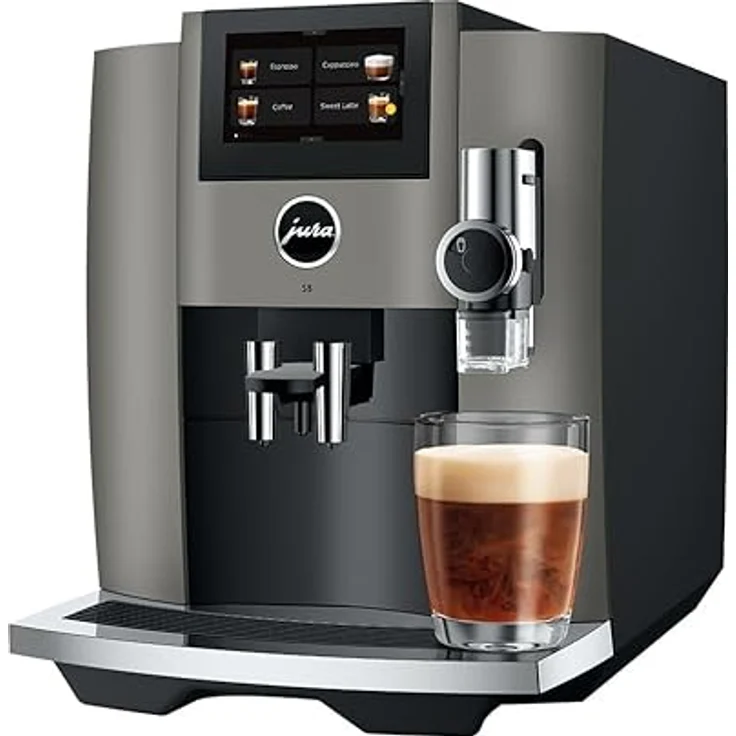 Kaffeevollautomat JURA S8 Dark Inox (EB) – Bild 1
