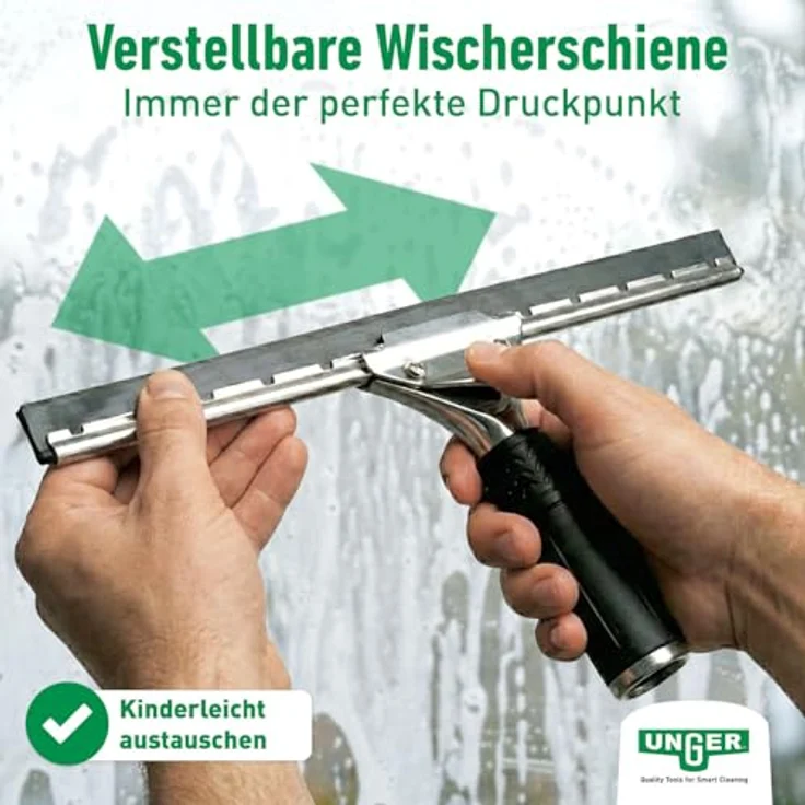 Unger Pro Glasreinigungsset AKG14 4 in 1 Neu Fensterwischset – Bild 9