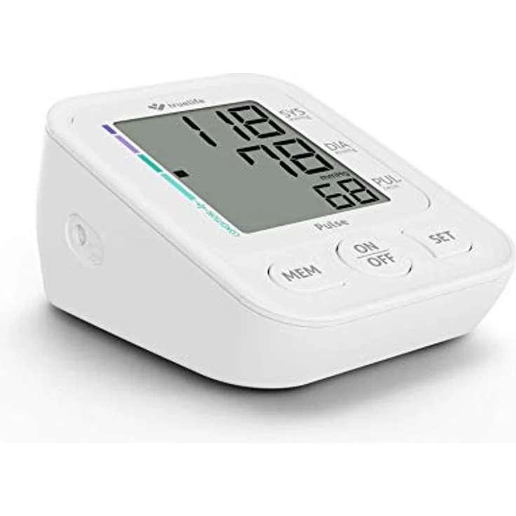 TrueLife Pulse Digitaler Blutdruckmesser, Oberarm-Blutdruckmessgerät mit Manschette, Speicher für bis zu 60 Messungen, Genaue Messung, Indikator für hohen Blutdruck, Kompakt und praktisch – Bild 2