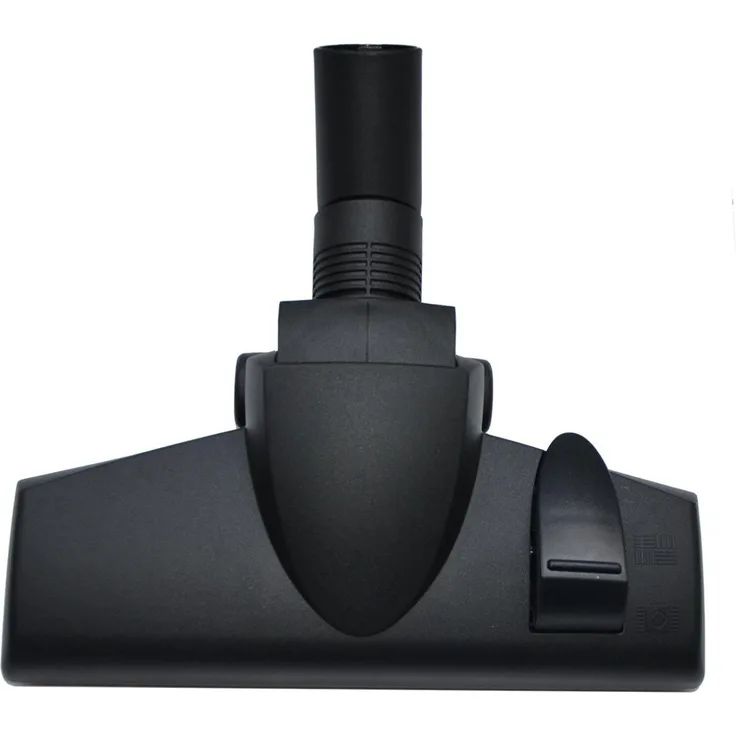 Kaiserkraft Universaldüse für STARMIX Profi-Allzwecksauger, Bodendüse mit Parkposition und umschaltbarem Borsteneinsatz, 26 cm, Schwarz
