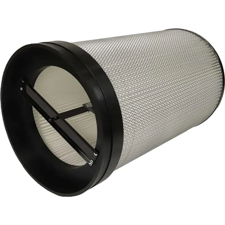 VHBW Feinstaubfilterpatrone kompatibel mit Metabo spa 1700 d und 1200, M5 Staubfilter mit Reinigungsbürste – Bild 3