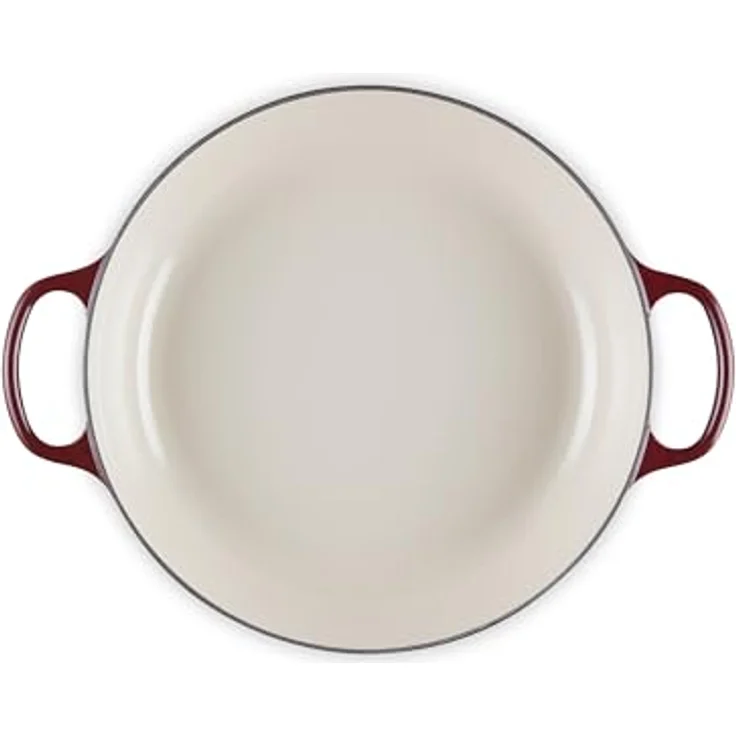 LE CREUSET Emaillierter Gusseisen-Bräter, 3,5 qt, Rhone - Hervorragende Wärmeverteilung und -speicherung – Bild 3