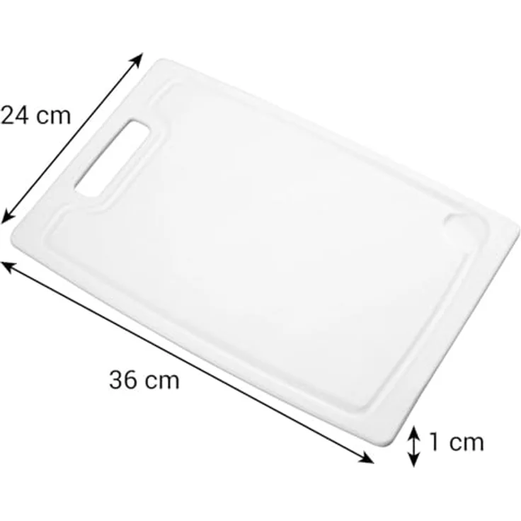 Tescoma B007JJF03M Schneidebrett, 8595028424584, weiß, 36x24 cm – Bild 5