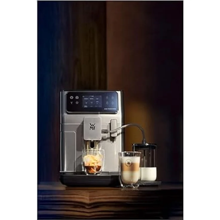WMF Perfection Glas Milchbehälter 0,6l, Zubehör Perfection Kaffeevollautomaten der Serie 600, einfache Milchzubereitung, Handhabung, Aufbewahrung Milch, leichte Reinigung – Bild 5
