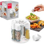 Metaltex Gewürzständer, weiß, 15 x 15 x 16.5 cm