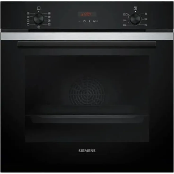 Siemens HB273ABS3 Pyrolyse Backofen Edelstahl, 5 Funktionen, Automatikprogramme und 3D Heißluft