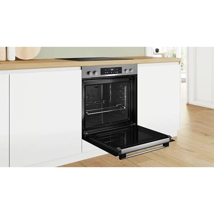 Bosch HND271AS64, Einbau-Herd mit 71 l Garraum, pyrolytischer Selbstreinigung und AutoPilot 10 Programmen – Bild 12