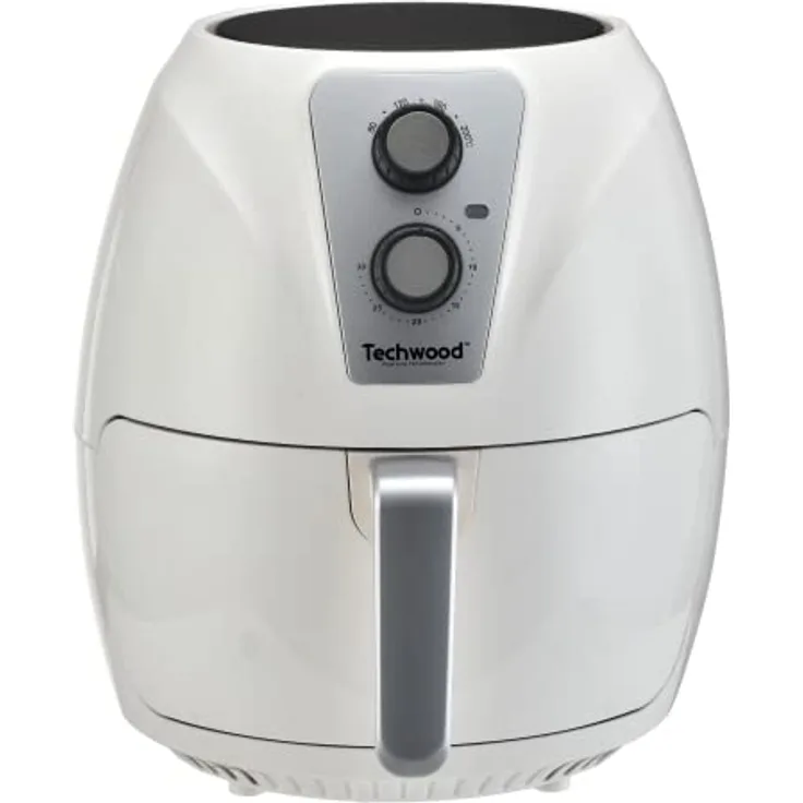 Techwood TFR-301SH Fritteuse ohne Öl, 3 l, Weiß