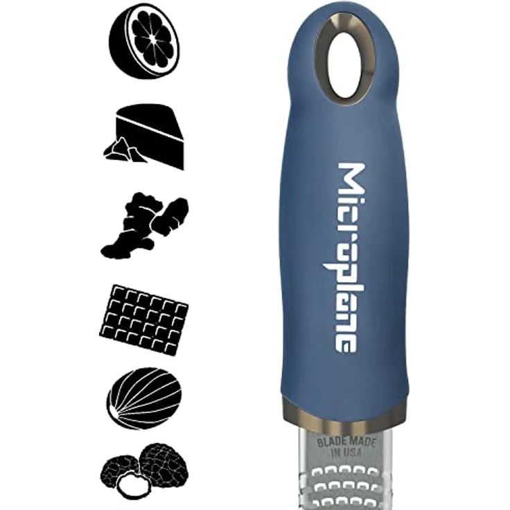 Microplane Premium Classic Zester-Reibe blu denim – Bild 2