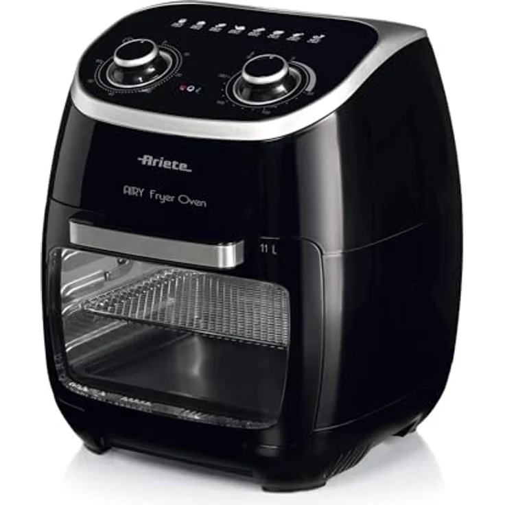 Ariete Heißluftfritteuse 4619 Airy Fryer Ofen 11 L, 2000 W, Fassungsvermögen 1 kg – Bild 2