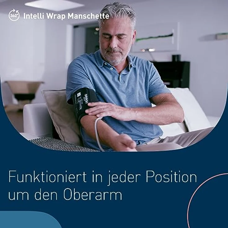 Omron X3 Comfort Oberarm-Blutdruckmessgerät mit Intelli Wrap Manschette – Bild 5