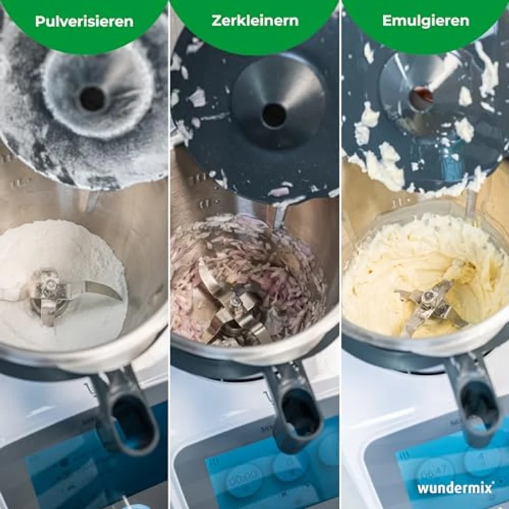 Wundermix Miximizer® Mixtopf-Verkleinerung für Monsieur Cuisine Smart, Connect & Trend, effektives Zerkleinern von Lebensmitteln, Made in Germany – Bild 2