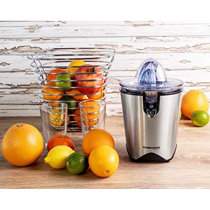 Rommelsbacher ZP 60-E Elektrische Zitruspresse, 100, Edelstahl – Bild 4