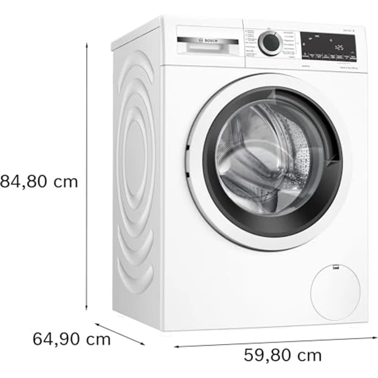 Bosch WNA13441, Waschtrockner, Energieeffizienzklasse E, Standgerät, Breite 60 cm, Geräuschemissionsklasse A, AutoDry, IronAssist, EcoSilenceDrive – Bild 5