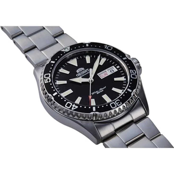 Orient Sportuhr RA-AA0001B19B, schwarz, mechanisches Uhrwerk F6922, 42 mm Edelstahlgehäuse, wasserdicht bis 20 ATM – Bild 3