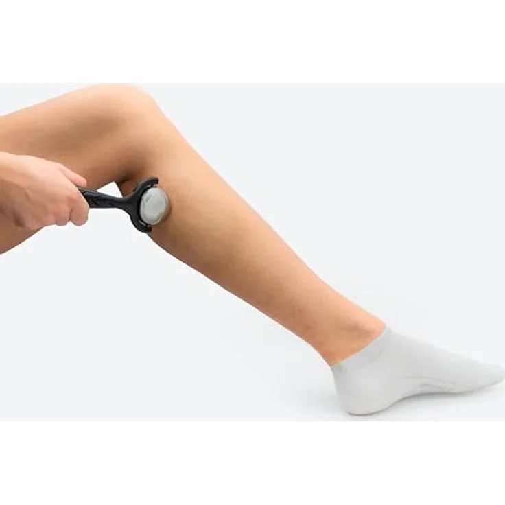 FEELVIT Massageroller mit Wärme-/Kältefunktion, entspannende Therapie, Griff, schwarz – Bild 6