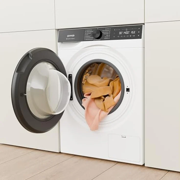 Gorenje W5G694A1T1 Waschmaschine, 9 kg Fassungsvermögen, 1400 U/min, total AquaStop, WIFI, Schnellprogramm Power 29, weiß – Bild 11