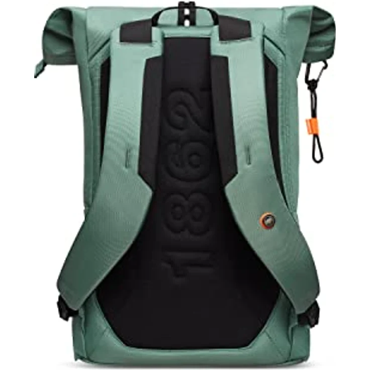 Mammut Xeron 15, Freizeitrucksack mit geradlinigem Design und Berg-Print Lining, Safety-Orange-Elementen – Bild 3