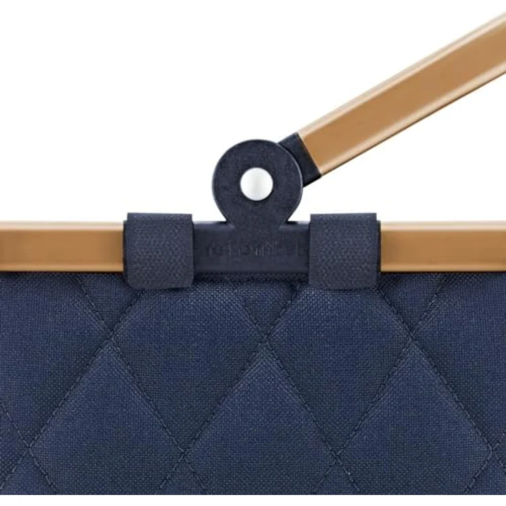 reisenthel Carrybag Shopper Tasche, 33.5 cm x 19.5 cm x 21 cm, 100% Polyester, blau – Bild 3