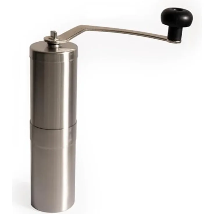 Porlex Tall II Kaffee-Handmühle aus Japan, Silber, wiederverwendbar, nachfüllbar, rostbeständig