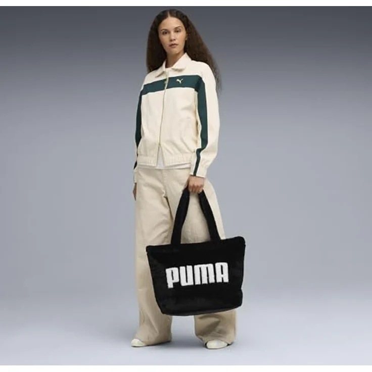 PUMA Shopper UP Faux Fur, 17 l Einkaufs-/Schultertasche für Mädchen und Damen mit urbanem Flair – Bild 3
