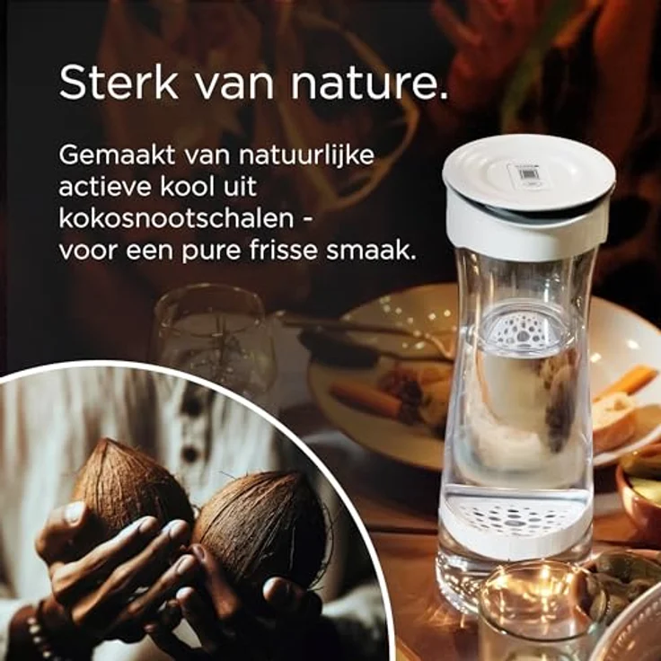 Brita Wasserkaraffe mit Wasserfilter fill&serve Mind, hellgrau – Bild 9