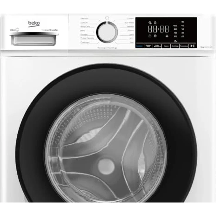 Beko BMX8126DB, Frontlader-Waschmaschine mit 8 kg Kapazität, Energieeffizienz A, 1200 RPM, leise mit 76 dB – Bild 6
