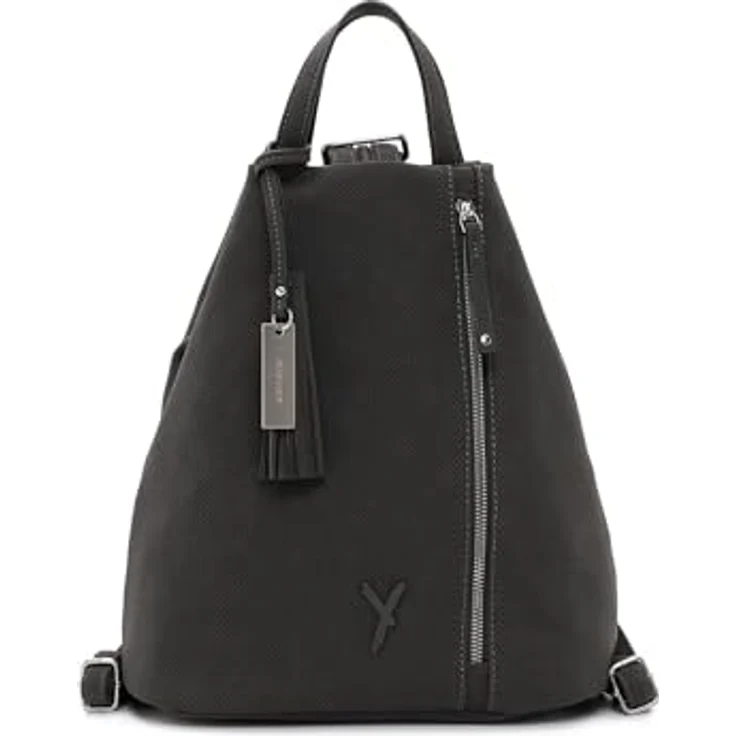 Suri Frey SFY Romy City Rucksack, 33 cm, grau, 100% Polyester, 30 cm x 18 cm x 33 cm – Bild 1