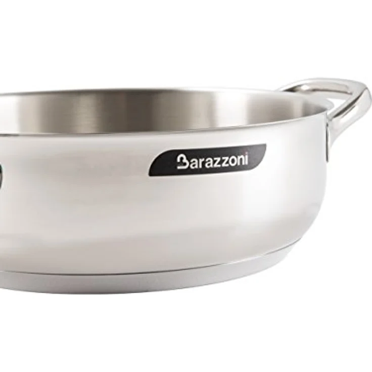Barazzoni Chef Line Pfanne, Stahl, Stahl, 29.1 x 37.1 x 9.3 cm – Bild 2