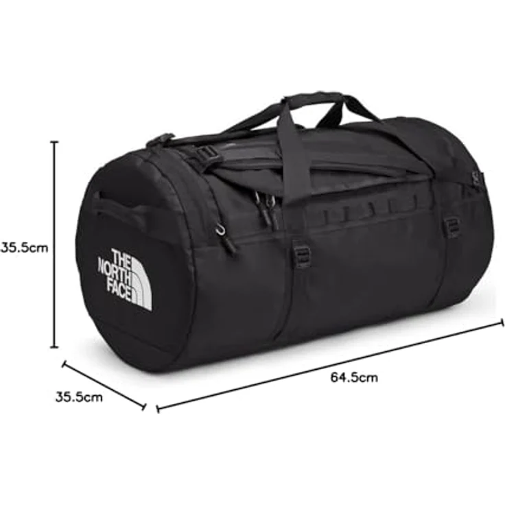 The North Face Reisetasche Rucksack M Base Camp Duffel TNF, schwarz TNF White – Bild 2