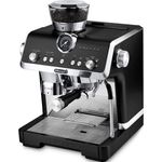De'Longhi Espressomaschine La Specialista Opera Cold Brew EC9555.BK, Premium Siebträgermaschine mit Smart Tamping Station, 15 Mahlstufen und Edelstahl Milchkännchen, schwarz