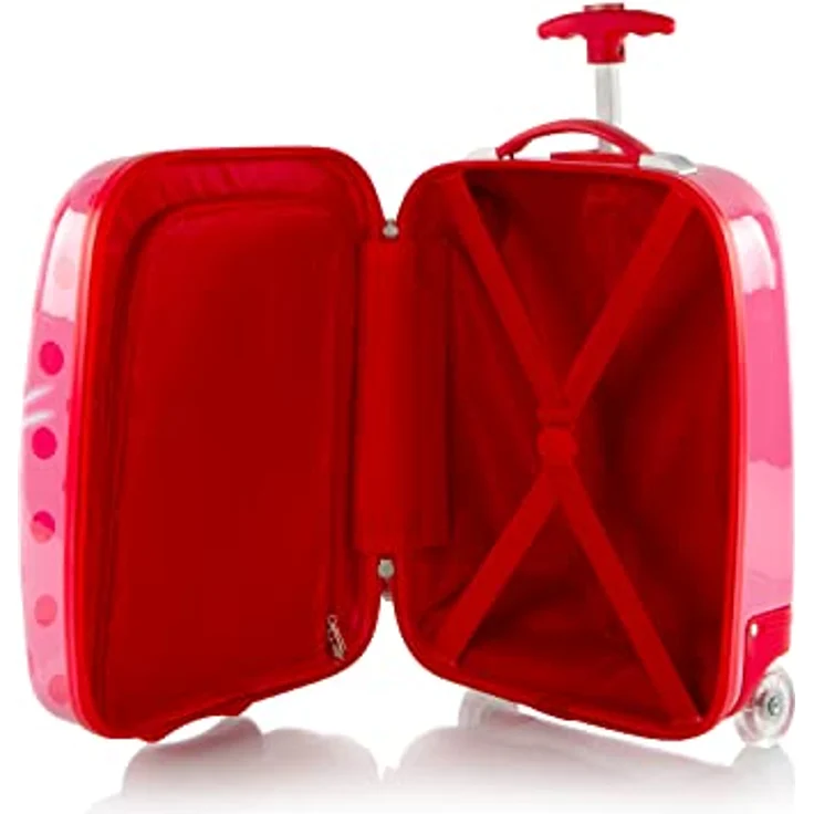 Heys Kinderkoffer Miraculous Lady Bug rosa, 46 cm, 2 Rollen, leichter Polycarbonat-Verbundstoff, Heys x Joachim Llambi Kindertrolley Handgepäck-Koffer – Bild 4