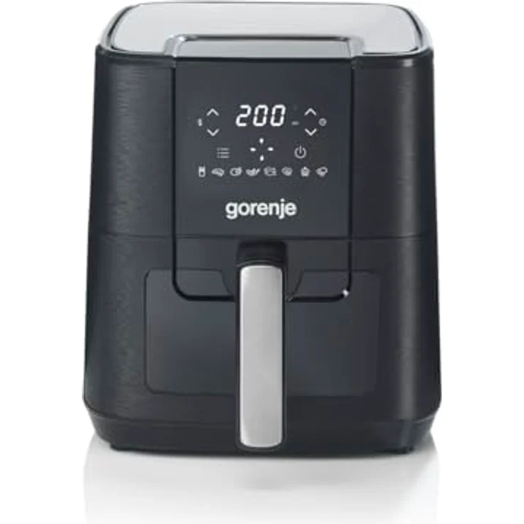 GORENJE Heißluftfritteuse Heißluftfritteuse, 1350 W, mit Sichtfenster, Kunststoffgehäuse, LED-Display, Antihaftbeschichtung – Bild 1