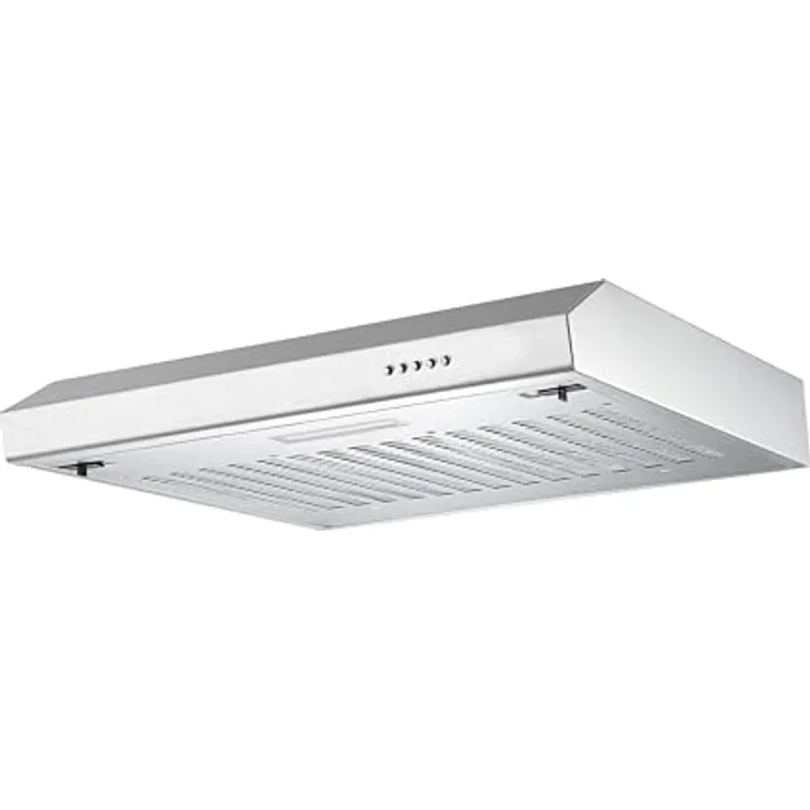 Respekta Sina CH500IX-19, Unterbauhaube aus Edelstahl mit Abluft- und Umluftfunktion, 50 cm, Energieeffizienzklasse A+, 53–64 dB, inklusive LED-Beleuchtung