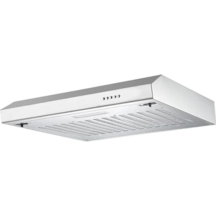 Respekta Sina CH500IX-19, Unterbauhaube aus Edelstahl mit Abluft- und Umluftfunktion, 50 cm, Energieeffizienzklasse A+, 53–64 dB, inklusive LED-Beleuchtung – Bild 1