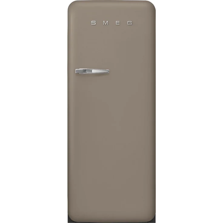 Smeg FAB28RDTP6 Kühl- und Gefrierkombination, 270 l, freistehend, graue Taupe-Oberfläche, energieeffizient (Energielabel C)
