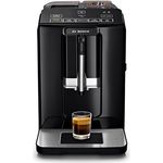 Bosch TIS30159DE VeroCup 100 Kaffeevollautomat, 1300 Watt, integriertes Keramikmahlwerk, Direktwahltasten, schwarz