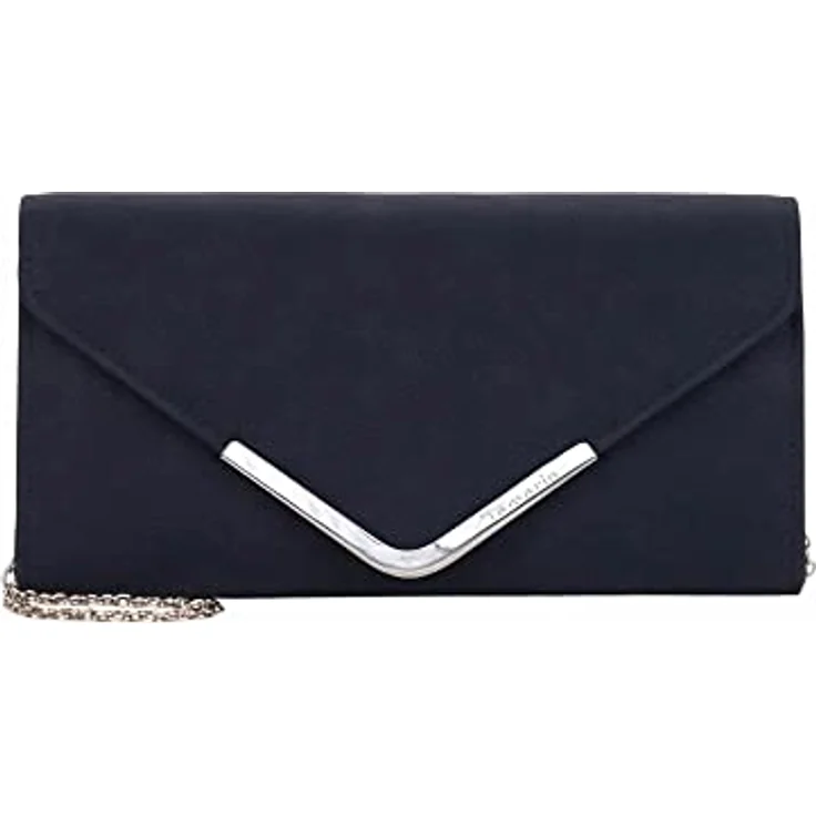 Tamaris Amalia Clutch Bag, geräumige Clutch in White Metallic mit abnehmbarer Kette, 26x14x5,5 cm – Bild 4