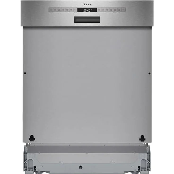 NEFF S145ECS15E, Integrierbarer Geschirrspüler, 60 cm, gebürsteter Stahl, Energielabel A – Bild 11