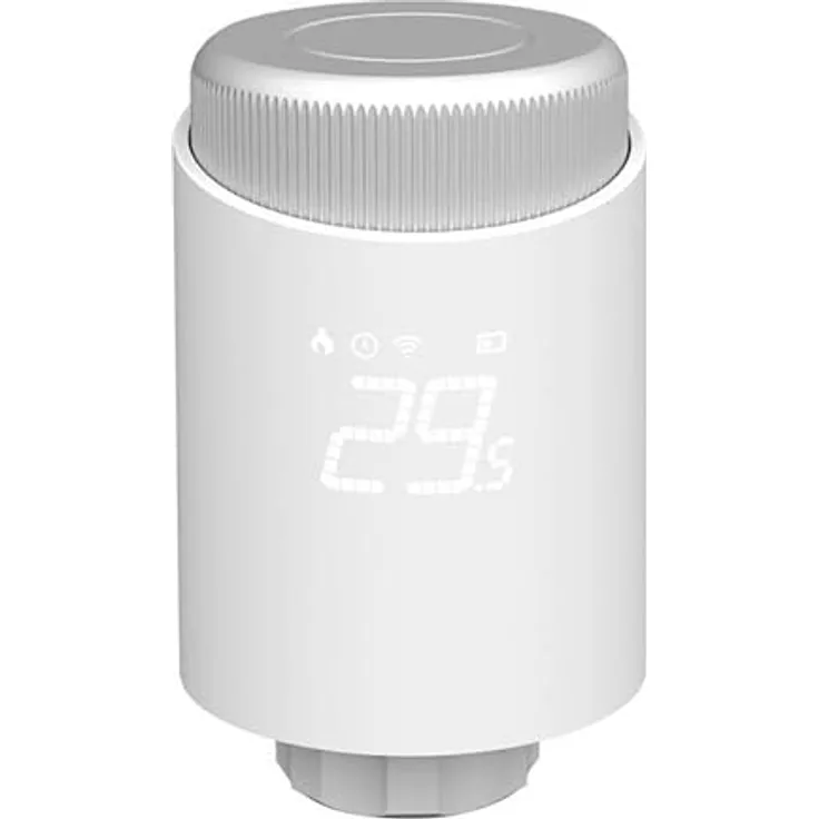 Avatto Intelligenter thermostatischer Heizkörperhahn TRV10, Zigbee, Tuya, IP20, 3x 1,5 V AA