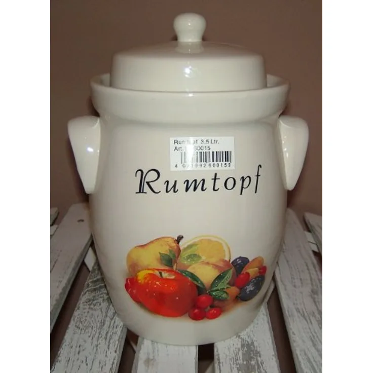 Schmitt Rumtopf, 3,5 Liter, grau, rund