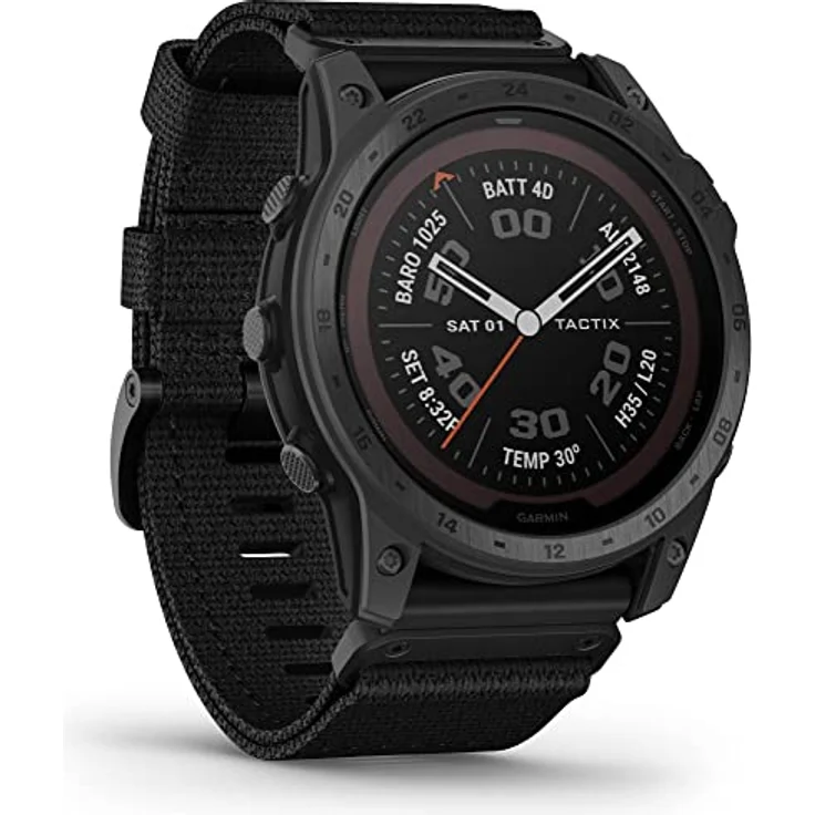 Garmin Tactix 7 Pro Solar Einsatzuhr Titan Schwarz 010-02704-11 – Bild 4