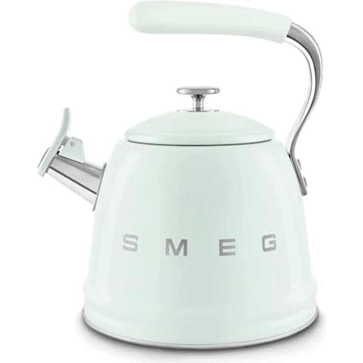 Smeg, WKF01PG Wasserkessel aus Edelstahl, 2,3 l Fassungsvermögen, auch für Induktion, Pastellgrün – Bild 2