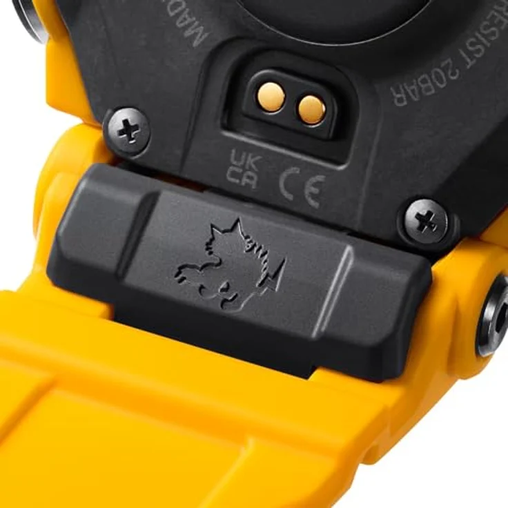 Casio G-Shock RANGEMAN GPR-H1000, Herren Digital Quarz Armbanduhr mit Bluetooth, Solarenergie, Herzfrequenzmesser, Gelb/Schwarz – Bild 5