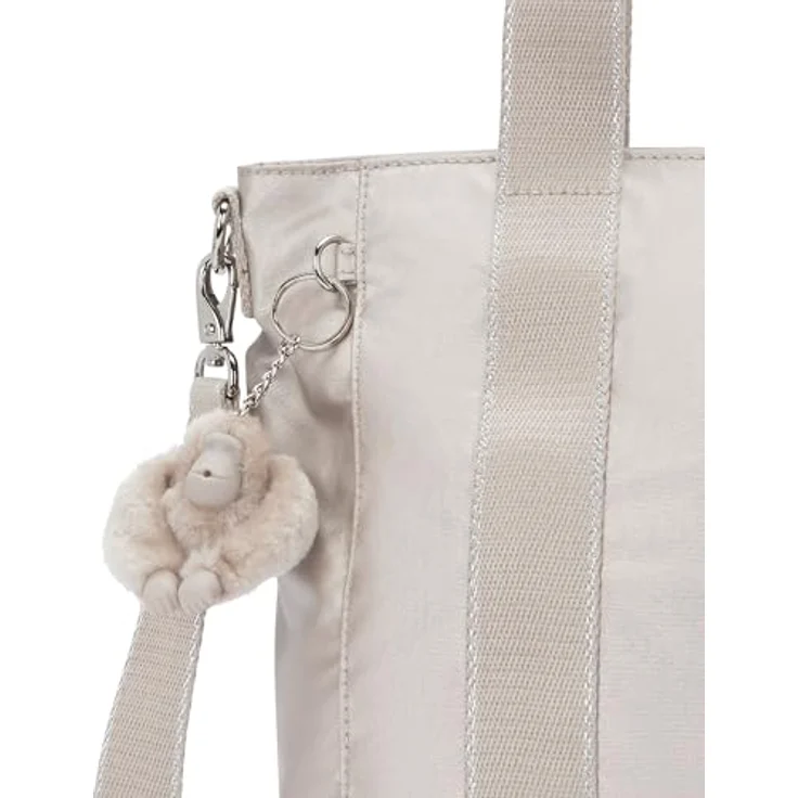 Kipling Asseni S Shopper Tasche 40 cm, Mehrfarbig, Modisches Design mit viel Platz – Bild 6