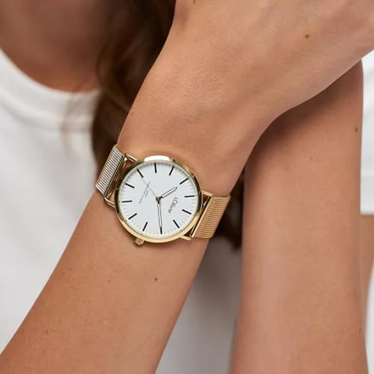 s.Oliver Damen Uhr Armbanduhr Edelstahl SO 3238 MQ – Bild 4
