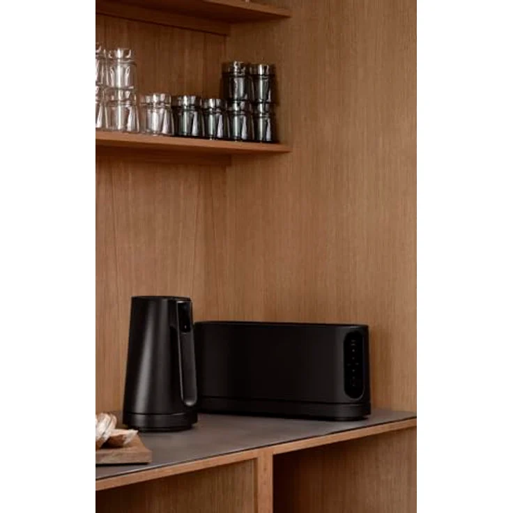 Jacob Jensen Langschlitztoaster Schwarz, 850 W für 2 Scheiben mit Soft-Lift-Mechanismus und 7 Bräunungsstufen – Bild 7