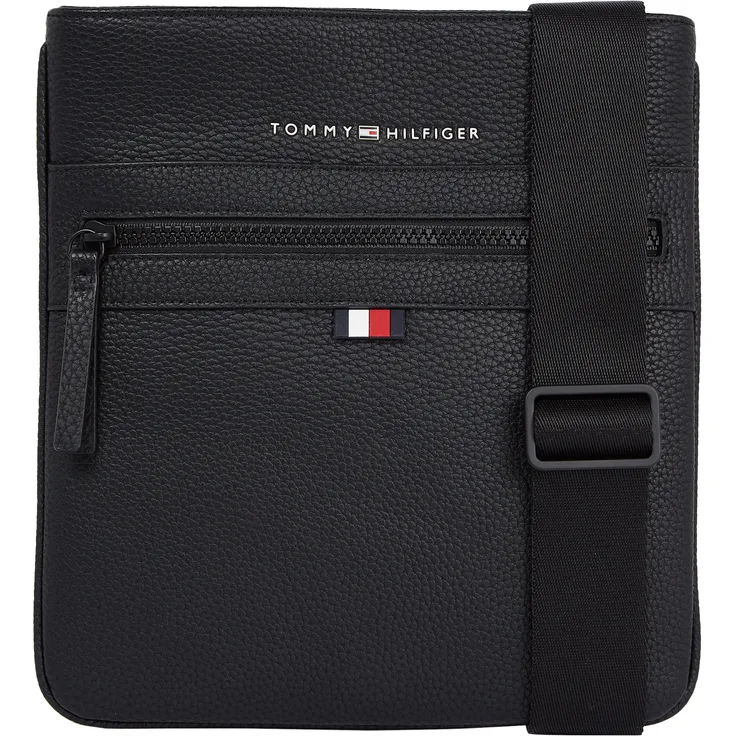 Tommy Hilfiger Umhängetasche Essential, in schlichter Optik, Schwarz