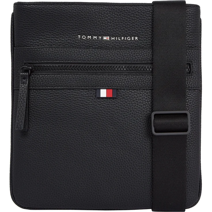 Tommy Hilfiger Umhängetasche Essential, in schlichter Optik, Schwarz – Bild 1