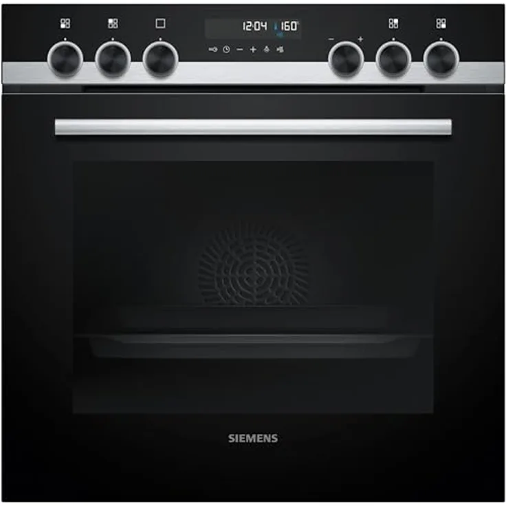 SIEMENS iQ500 Einbau-Herd, 60 x 60 cm, Edelstahl, HE578GBS4, mit cookControl30 - Automatikprogramme